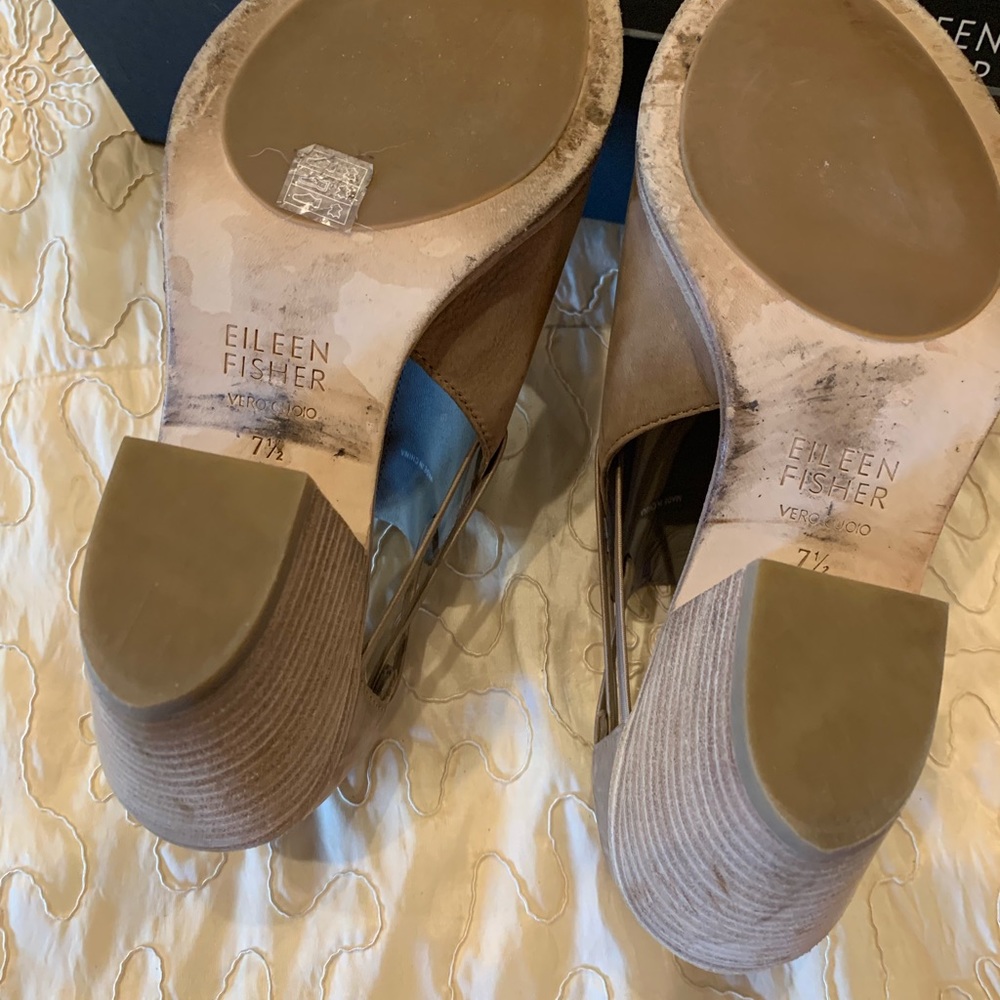 Eileen Fisher Tumbled Nubuck leather - Picture 5 of 5